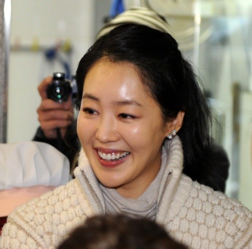 ▲ 오랜 만에 공식 석상에 모습을 드러낸 배우 황수정.  ⓒ 김상엽 기자