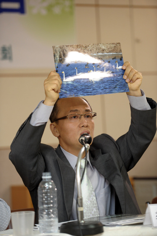 ▲ 오마이뉴스에 글을 쓴 최병성 목사. 지난해 7월 토론회.