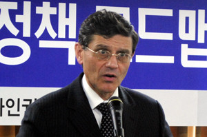 ▲ 한스-울리히 자이트 주한 독일대사.ⓒ뉴데일리