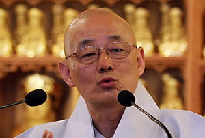 ▲ 명진 스님.ⓒ연합뉴스