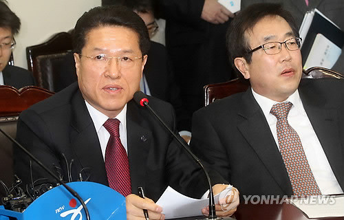 ▲ 한나라당 정운천 최고위원이 24일 오전 서울 영등포구 여의도당사에서 열린 최고위원회의에서 구제역 대책과 관련해 발언하고 있다. ⓒ연합뉴스