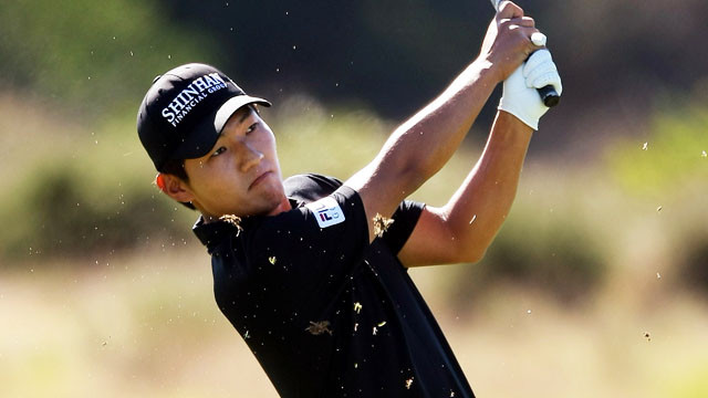 ▲ 파머스 인슈어런스 오픈 1라운드에서 맹타를 휘두른 강성훈ⓒPGATOUR.COM 캡처