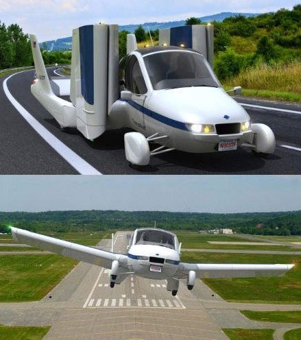 ▲ 미국 항공자동차 전문업체 테라푸기어의 '하늘을 나는 자동차' ⓒ 테라푸기어