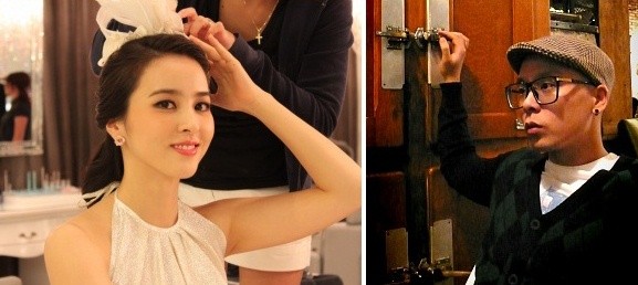 ▲ 한혜진 / 나얼 미니홈피