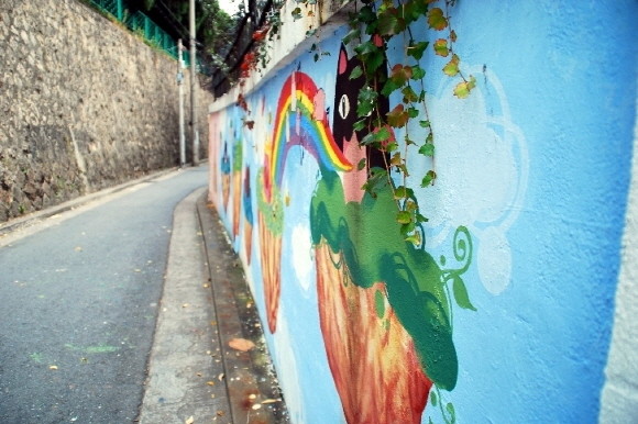 ▲ 홍대 벽화 골목