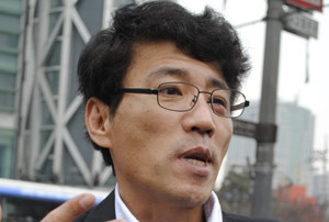 ▲ 김윤 북한자유연맹 대표.ⓒ뉴데일리