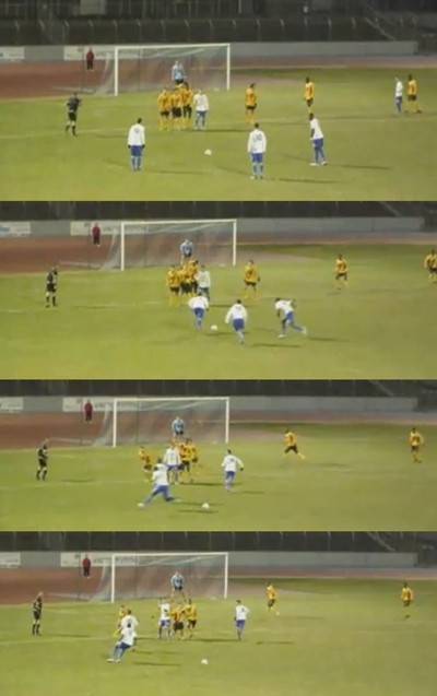 ▲ 최근 유럽축구연맹(UEFA) 챔피언스리그와 함께 전 세계적으로 축구열기가 뜨거운 가운데 재미있는 축구 동영상이 화제다.ⓒ유투브 동영상 캡처