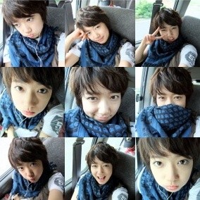 ▲ 박신혜 미니홈피