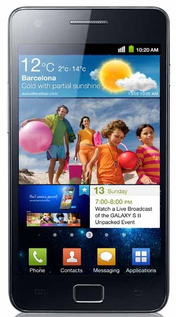 ▲ 삼성전자의 갤럭시S2 ⓒ 삼성전자