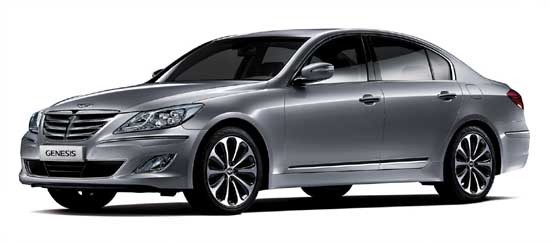 ▲ 현대차가 7일 제네시스 2012년형을 공개해 화제를 모으고 있다. ⓒ 현대차
