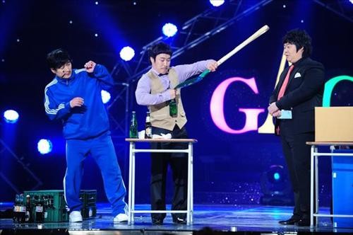 ▲ 개그맨 김병만의 몸개그가 일본에서도 통했다.  ⓒKBS 개그콘서트 달인 코너 캡처