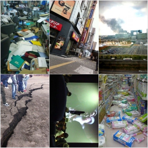 ▲ 일본 지진발생 지역 현지 상황 ⓒ 야후 재팬 뉴스 캡처