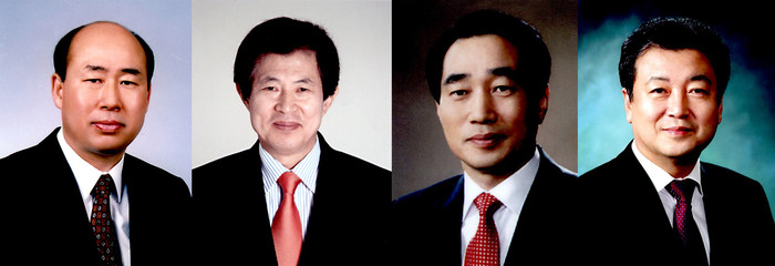 ▲ 좌측부터 이호영, 엄기영, 최흥집, 최동규 예비후보 ⓒ자료사진