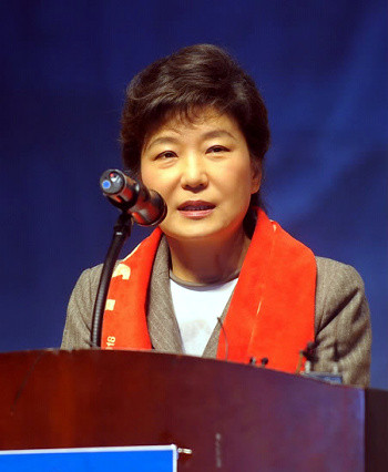 ▲ 박근혜 전 한나라당 대표가 지난 15일 당 평창특위 발대식에 참석, 발언하고 있다. ⓒ 연합뉴스