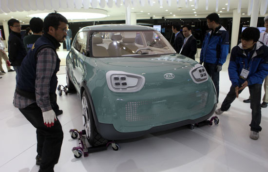 ▲ 기아차 네모 ⓒ 노용헌 기자