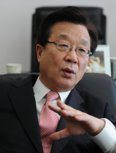 ▲ 강재섭 한나라당 전 대표는 31일 뉴데일리와의 인터뷰에서 4.27 분당을 보궐선거에 대한 강한 자신감을 내비쳤다.  ⓒ 추진혁 기자