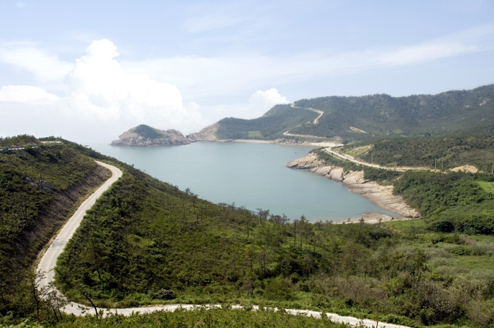 ▲ 다도해해상국립공원의 하누넘해수욕장. 하트해변으로 이름이 바뀐다.