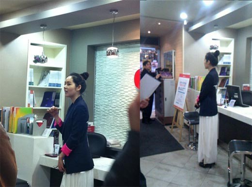 ▲ 한가인 최근 모습 ⓒ온라인 커뮤니티