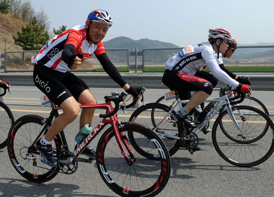 ▲ 투르 드 코리아 현장 ⓒ 추진혁 기자