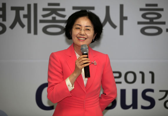 ▲ 이인실 통계청장 ⓒ 노용헌 기자