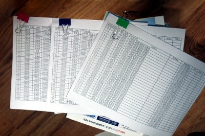 ▲ 민주당이 공개한 선관위에 등록하지 않은 전화홍보팀이 갖고 있던 강원도민 연락처. ⓒ 민주당 제공