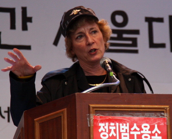 ▲ 축사를 하고 있는 수잔솔티 '북한자유연합' 대표 ⓒ추진혁 기자