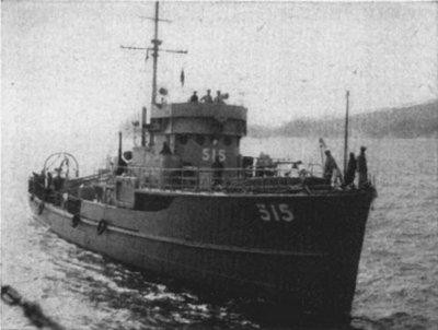 ▲ ⓒ가평정과 동급인 한국해군 YMS-515 운남정 (사진출처 :http://www.navsource.org)