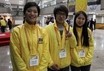 ▲ 좌측부터 신은애, 김현웅, 류민송씨.  ⓒ 노용헌 기자