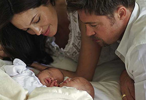 ▲ 할리우드 최고의 커플 브래드 피트와 안젤리나 졸리.ⓒ자료사진