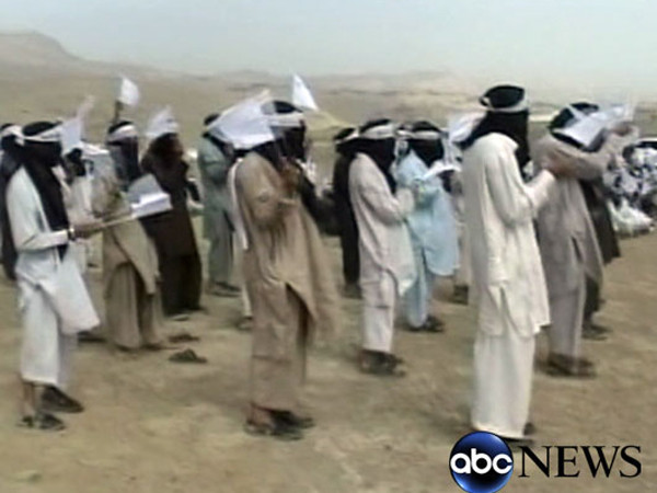 ▲ 美<ABC>방송이 촬영한 알 카에다의 훈련장면.