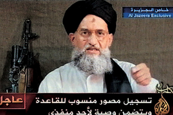 ▲ 알 카에다 2인자 아이히만 알 자와히리. 1951년 이집트에서 태어났다.