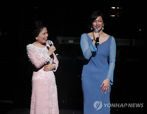 ▲ 뮤지컬 음악감독 박칼린이 9일 저녁 세종문화회관에서 '서울재즈페스티벌 2011'의 첫날 공연자로 나서 단독 콘서트를 열었다.  ⓒ 연합뉴스