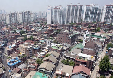 ▲ 가좌 뉴타운 지구 전경