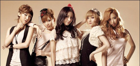 ▲ 한중 합작 걸그룹 ‘롯데걸스’.ⓒ온바오닷컴 캡처