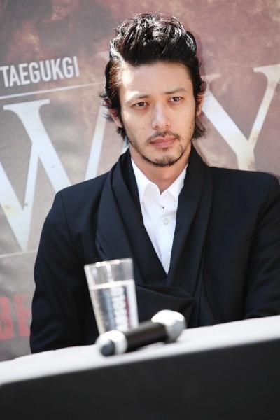 ▲ 오다기리 조. ⓒCJ E&M