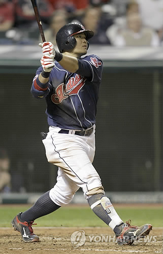 ▲ 추신수(29·클리블랜드 인디언스).ⓒ연합뉴스