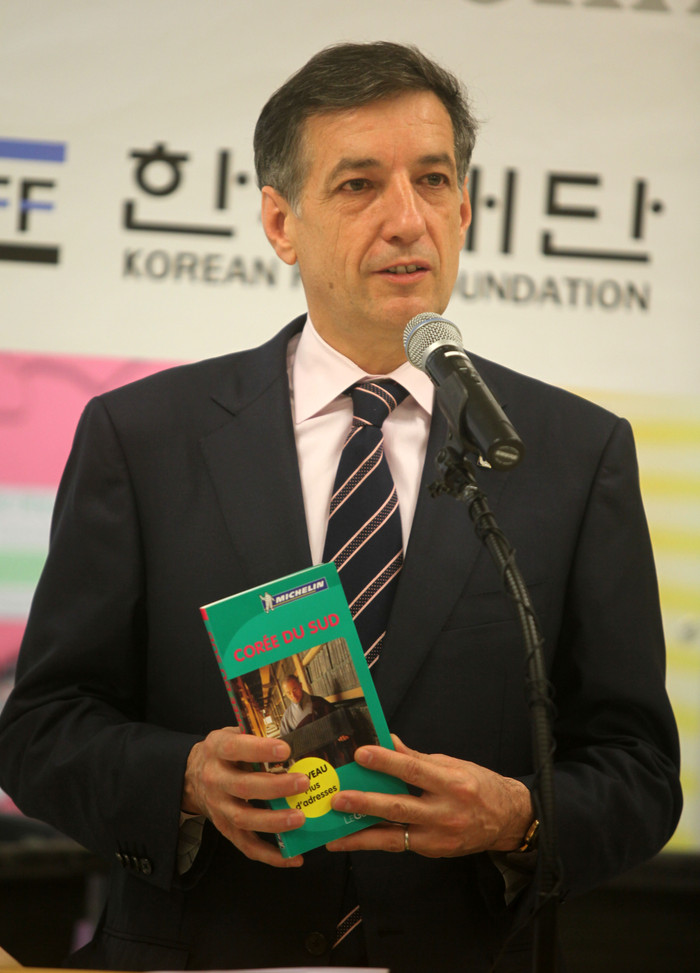 ▲ 베르나르 델마스 미쉐린 극동아시아 총괄사장 ⓒ 노용헌 기자