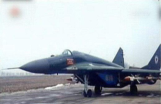 ▲ 북한군이 운용하는 미그29