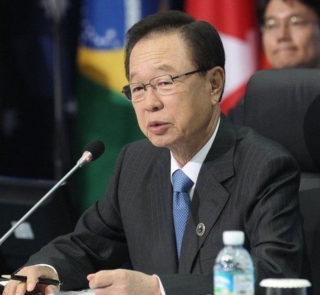 ▲ 19일 오전 국회 중앙홀에서 서울 G20 국회의장회의 개회식이 진행되고 있다.