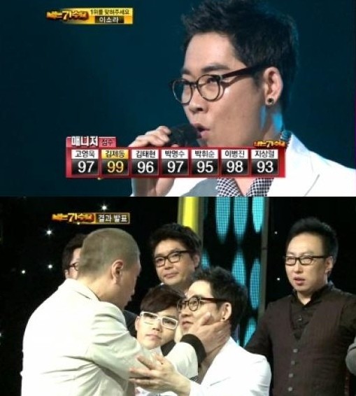 ▲ '나와 같다면'을 부르고 있는 김연우.ⓒMBC '나는 가수다' 캡처