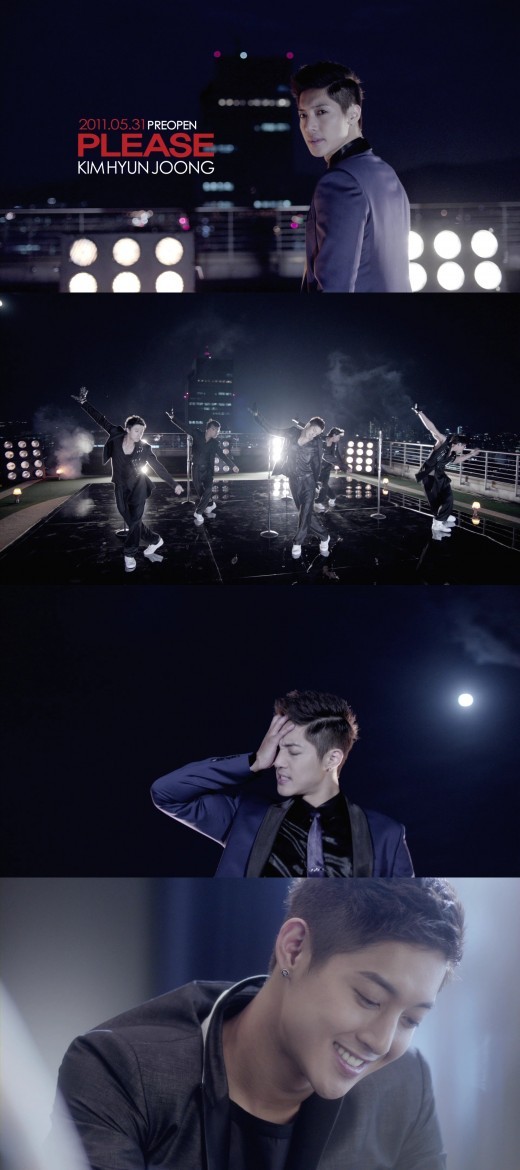 ▲ 가수 겸 배우 김현중이 타이틀곡 공개에 앞서 ‘제발(Please)’의 뮤직비디오 티저 영상을 깜짝 공개해 화제다.ⓒ김현중 '제발' 티저영상 캡처