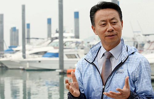 ▲ 올해로 4회를 맞는 경기 국제보트쇼를 이끌고 있는 유연채 경기도 정무부지사. 그는 “국내외적으로 경기국제보트쇼가 이름값에 걸맞은 국제 대회로서 명실상부한 위상을 확립하는 쪽에 초점을 맞추고 있다”고 강조했다. ⓒ 뉴데일리