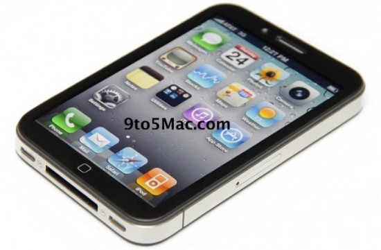 ▲ 풀스크린 디자인을 탑재한 아이폰5 예상 사진 ⓒ 9to5mac 캡쳐