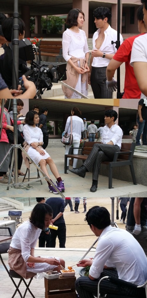 ▲ 드라마 '최고의 사랑' 촬영 현장.ⓒ숲 엔터테인먼트