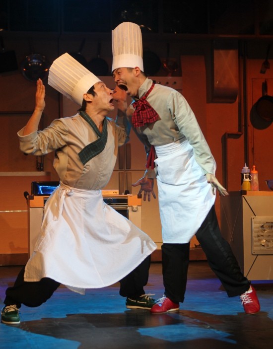 ▲ 넌버벌 퍼포먼스 '비밥'.ⓒ노용헌 기자