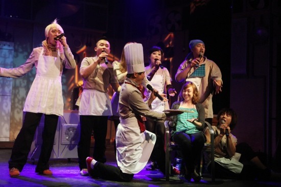 ▲ 넌버벌 퍼포먼스 '비밥'ⓒ노용헌 기자