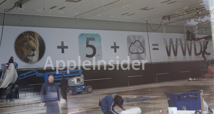 ▲ IT블로그 애플인사이더에 올라온 WWDC 2011 현장 모습 ⓒ AppleInsider 캡쳐