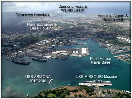 ▲ 하와이 해군기지