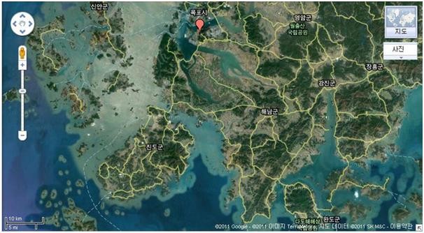 ▲ ⓒ구글어스