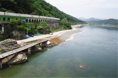 ▲ 강촌 자전거도로. ⓒ뉴데일리